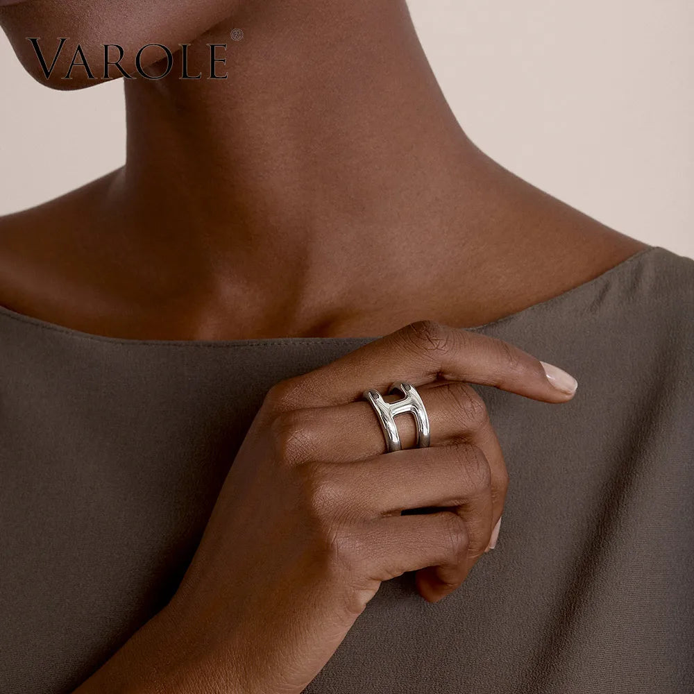 VAROLE פאנק טבעת מינימליסטי Midi אצבע טבעות לנשים תכשיטי אופנה מתנות תיקים Anillos Mujer Aneis Feminino