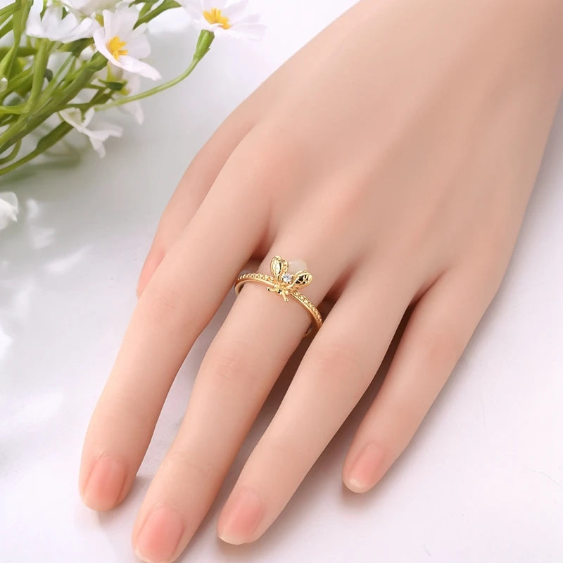 925 Sterling Silver Original Rings Crown Love Heart Sun Moon Engagement Wedding Pink Bow Ring Luxury  For Women Jewelry Gitf