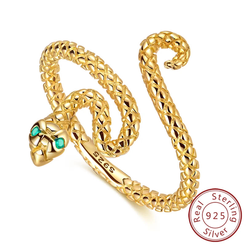 Rings 925 Sterling Silver Gold Star Moon Heart Watch Firefly Ring Adjustable Ring for Original Women Girl Fashion Jewelry Gifts