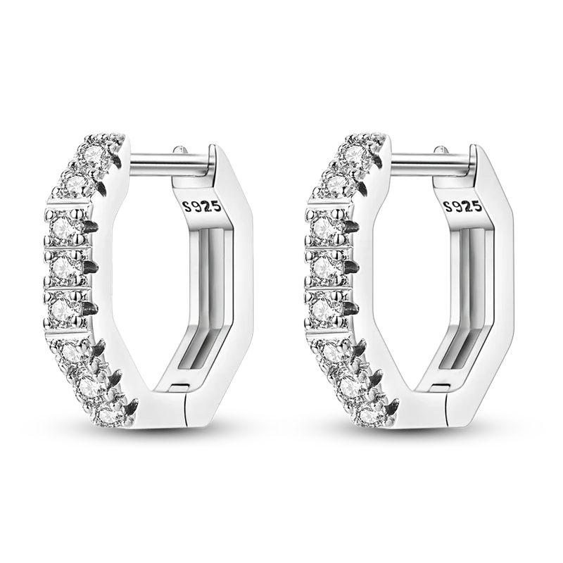 עגילי משושה